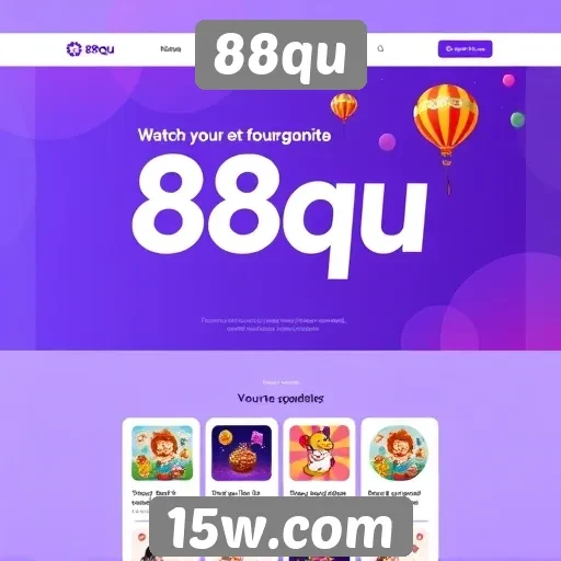 Acessibilidade e design do site 88qu